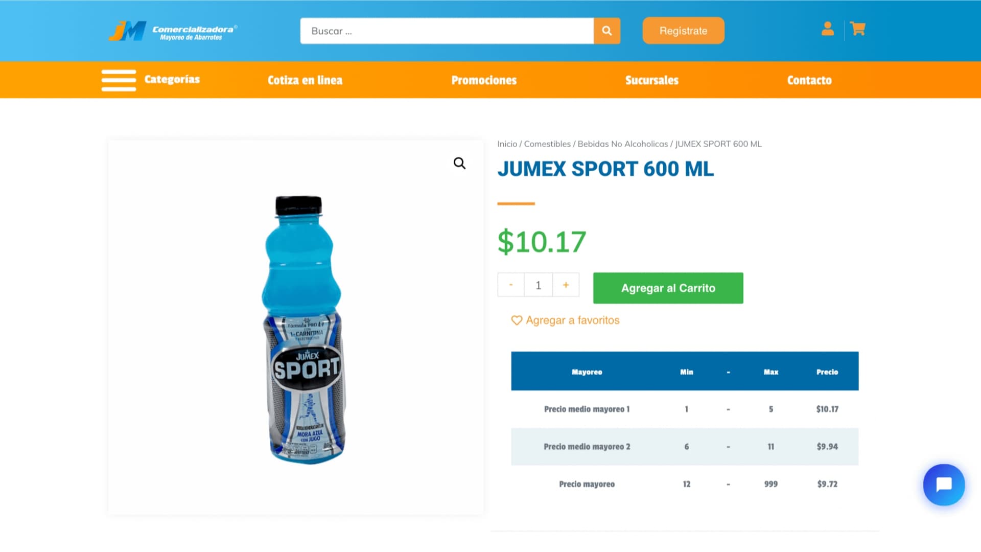 Comercializadora JM por Shopitek