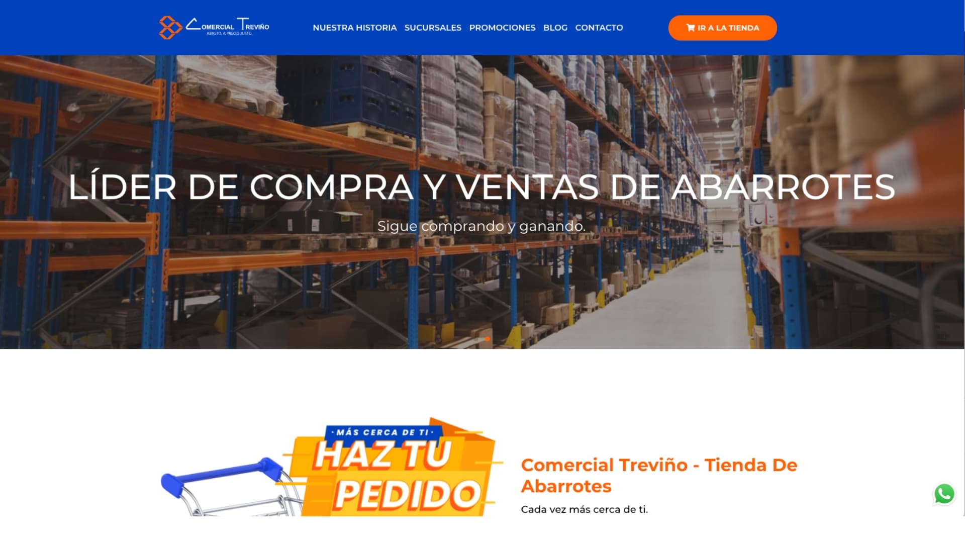 Comercial Treviño por Shopitek