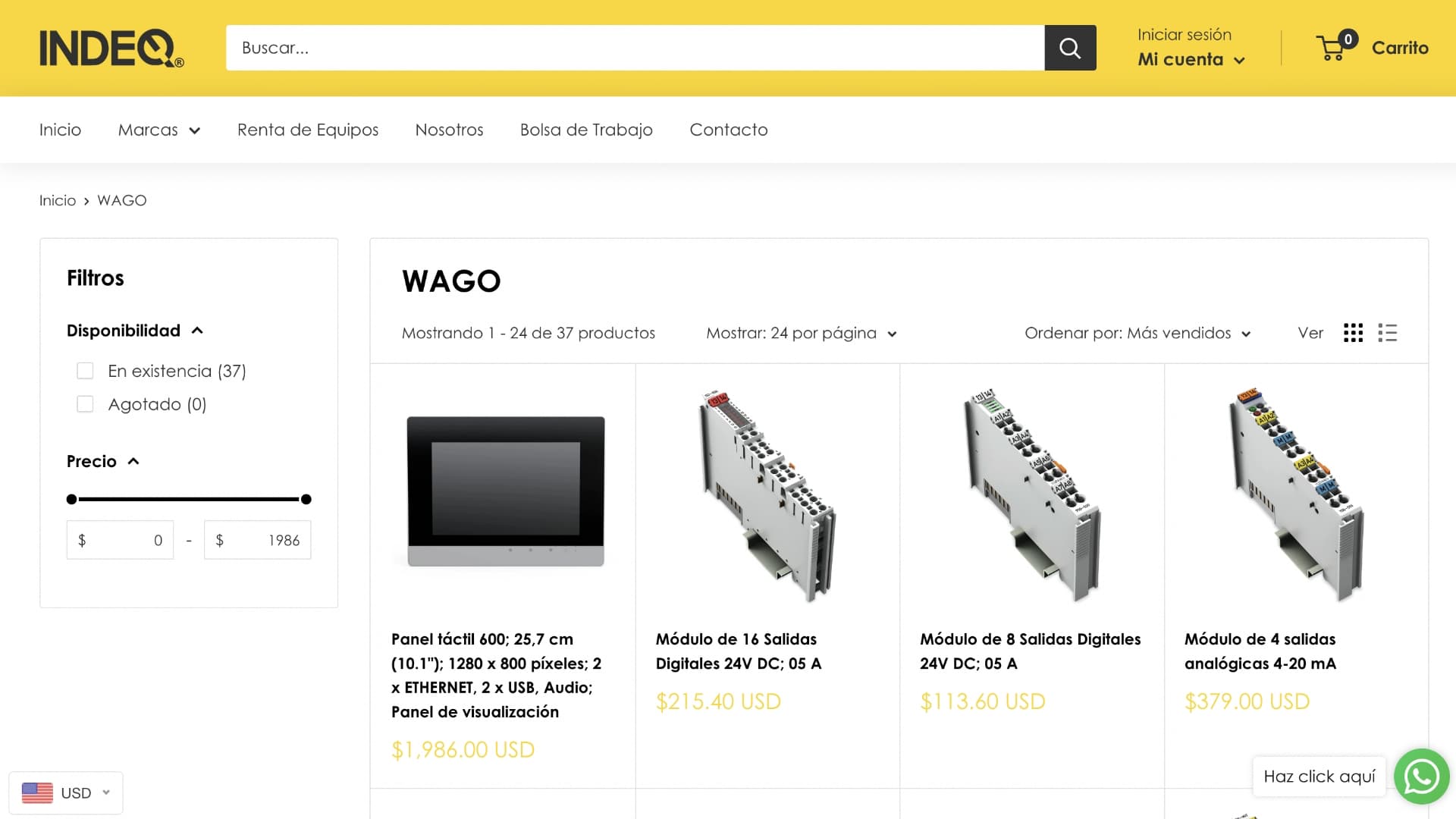 Indeq por Shopitek