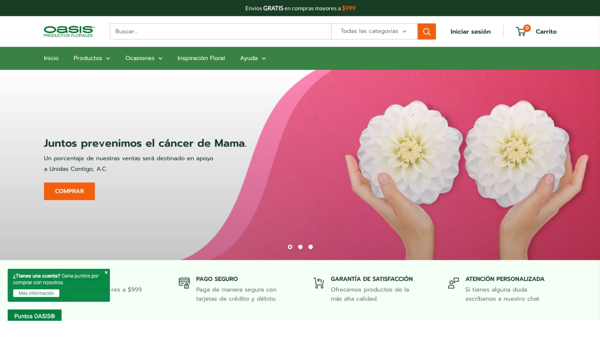 Oasis Floral por Shopitek